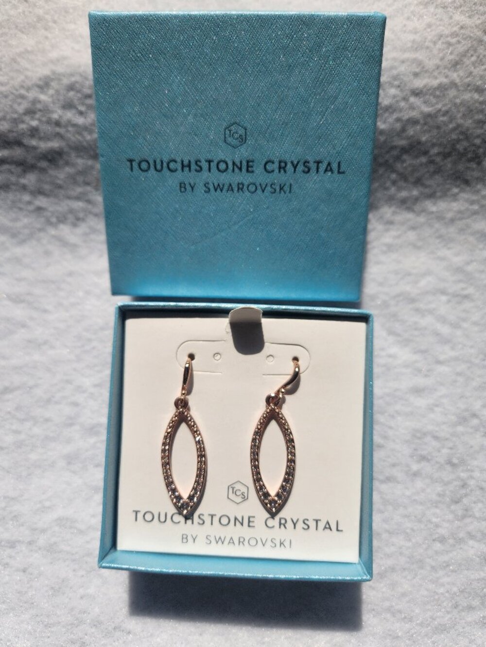 Touchstone Crystal - Blush Petals Earrings